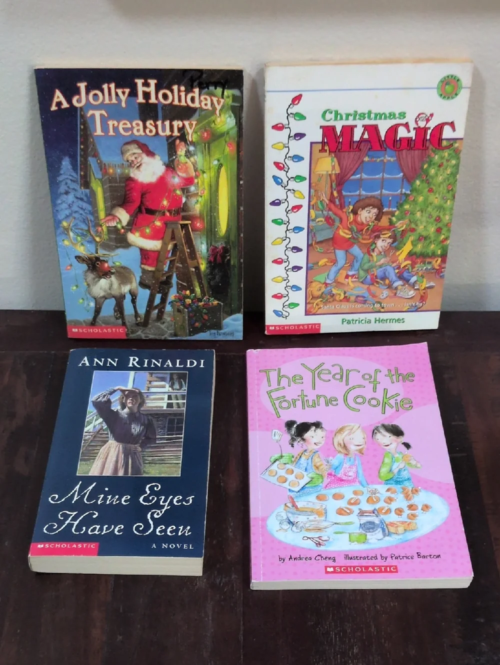 Scholastic Vintage Children's Paperback Fiction Chapter Books Lot of 14